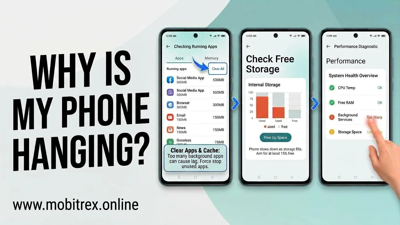 Why is my phone hanging? 16 fixes to solve phone freezing, lagging, and slow performance
