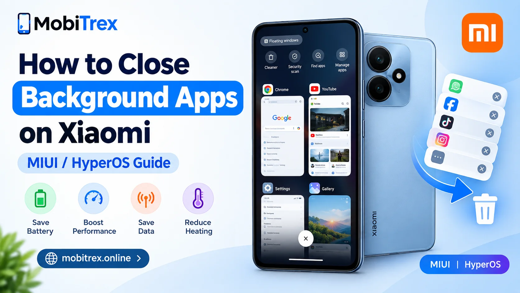 How to Close Background Apps on Xiaomi MIUI HyperOS